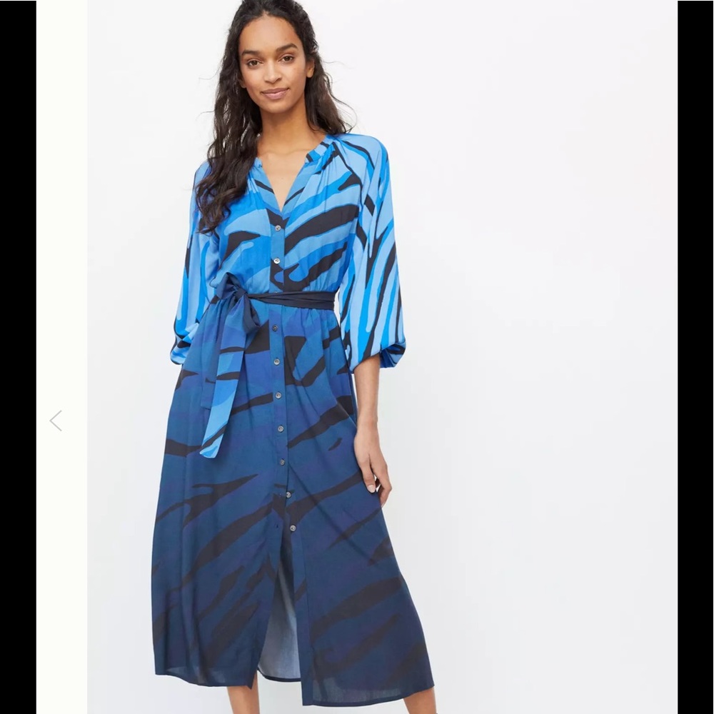 Anthropologie Azure Maxi Dress NWT size 6